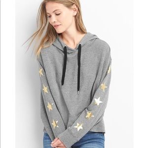 NWOT GAP ⭐️ Gold Star Hoodie M